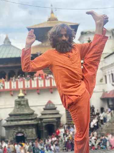 Yoga at Pashupatinath