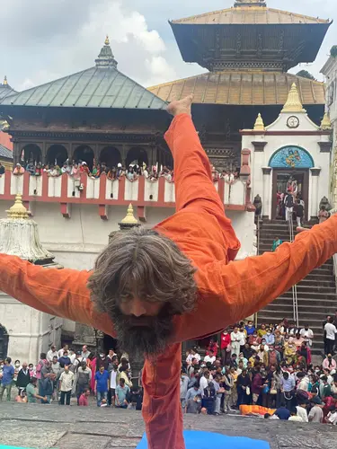 Yoga at Pashupatinath