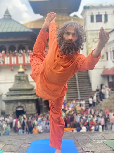 Yoga at Pashupatinath