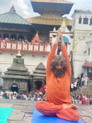 Yoga at Pashupatinath