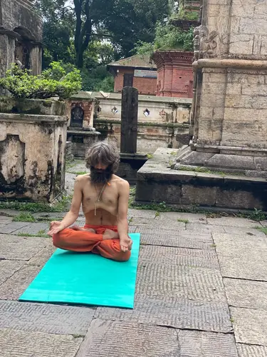 Yoga at Pashupatinath