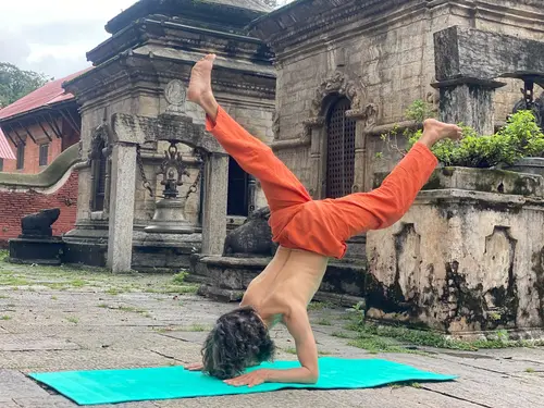 Yoga at Pashupatinath