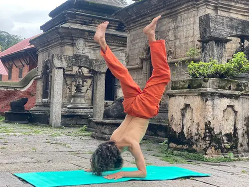 Yoga at Pashupatinath