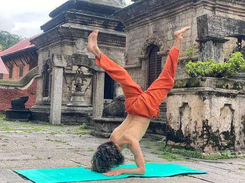 Yoga at Pashupatinath