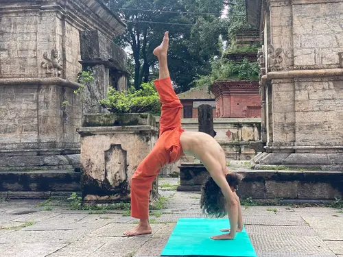 Yoga at Pashupatinath
