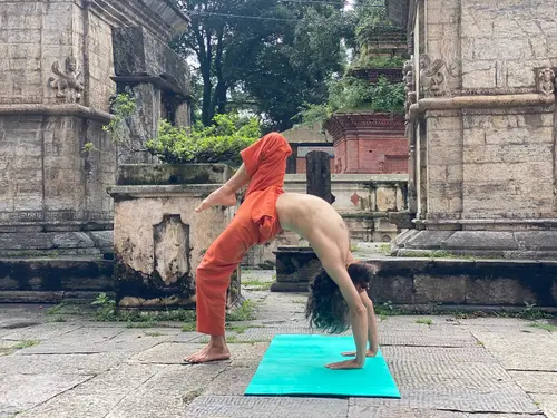 Yoga at Pashupatinath