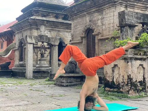 Yoga at Pashupatinath