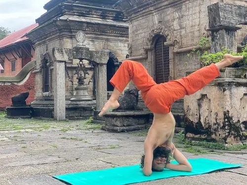 Yoga at Pashupatinath