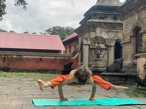 Yoga at Pashupatinath