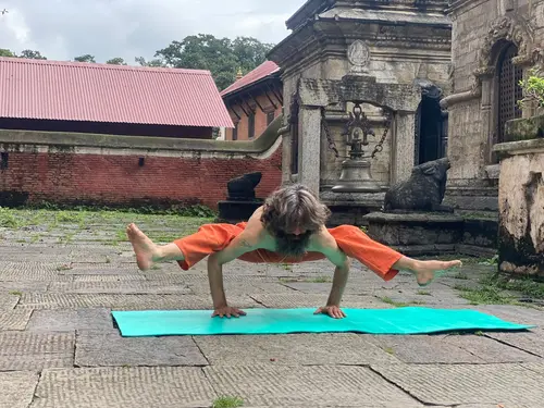 Yoga at Pashupatinath