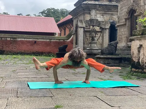 Yoga at Pashupatinath