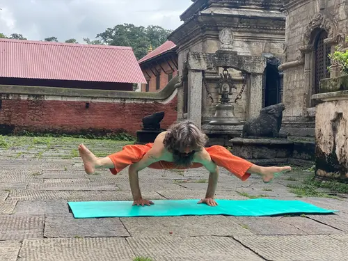 Yoga at Pashupatinath