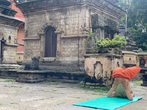 Yoga at Pashupatinath