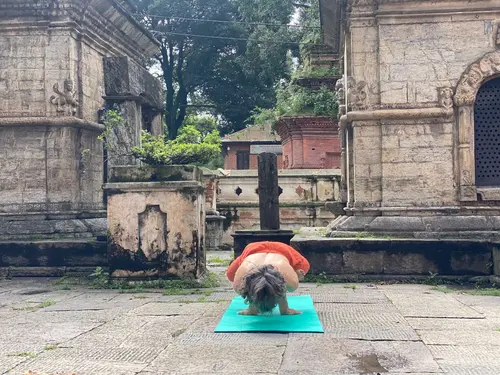 Yoga at Pashupatinath