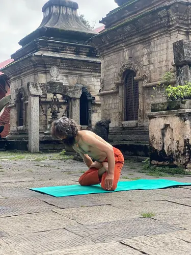 Yoga at Pashupatinath