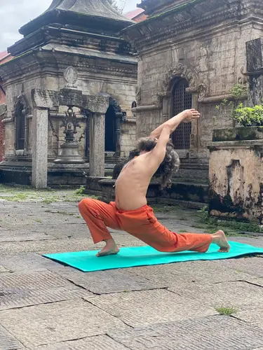 Yoga at Pashupatinath