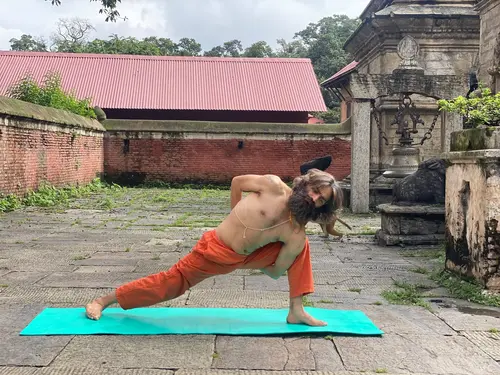 Yoga at Pashupatinath